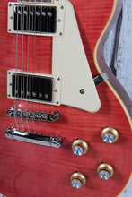 Load image into Gallery viewer, Epiphone Les Paul Standard &#39;60s Figured Top Electric Guitar Fuchsia with Gig Bag