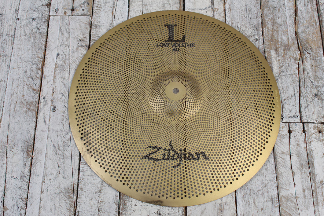 Zildjian L80 Low Volume Crash Ride Cymbal 18 Inch Crash Ride Drum Cymbal