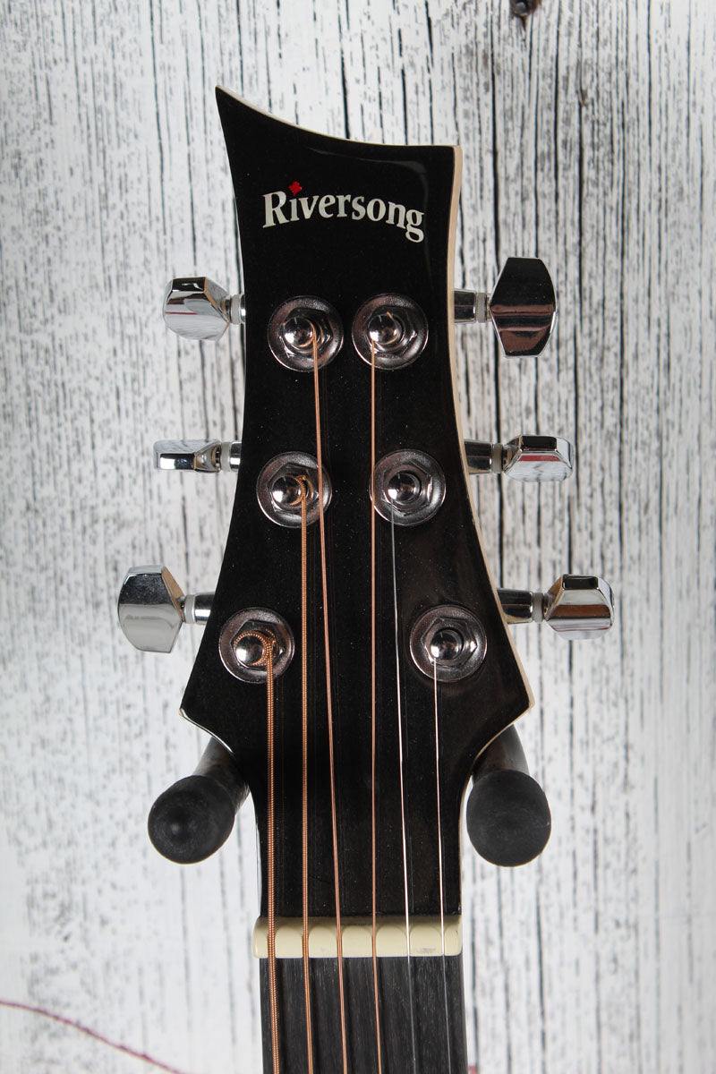 Riversong The River Pacific P2P-GA Acoustic Electric Guitar Natural with Gig Bag