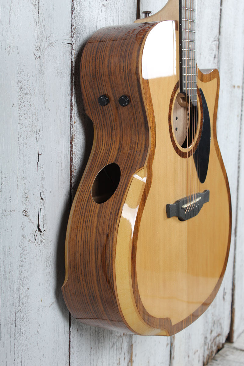 Riversong The River Pacific P2P-GA Acoustic Electric Guitar Natural with Gig Bag