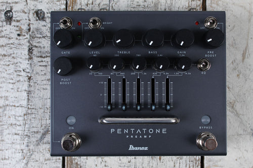 Ibanez Pentatone Preamp Pedal Electric Guitar Preamp and EQ Effects Pedal