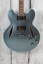Load image into Gallery viewer, Epiphone Dave Grohl DG-335 Semi Hollow Electric Guitar Pelham Blue with Case