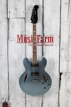 Load image into Gallery viewer, Epiphone Dave Grohl DG-335 Semi Hollow Electric Guitar Pelham Blue with Case