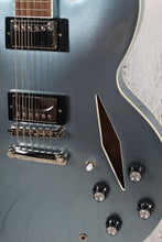 Load image into Gallery viewer, Epiphone Dave Grohl DG-335 Semi Hollow Electric Guitar Pelham Blue with Case