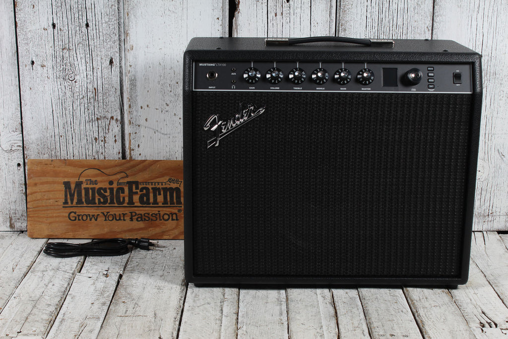 Fender Mustang LTX100 Electric Guitar Amplifier 100 Watt 1 x 12 Combo Amp