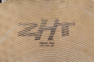 Zildjian ZHT 14 Inch Hi Hats  Zildjian 14" Hi Hat Drum Cymbal Pair ZHT14HPR