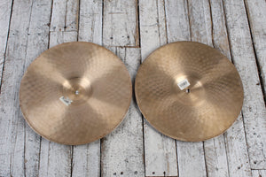 Zildjian ZHT 14 Inch Hi Hats  Zildjian 14" Hi Hat Drum Cymbal Pair ZHT14HPR