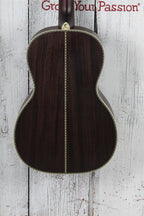 Washburn R310K Victorian Parlor Acoustic Guitar Natural Antique Matte w Gig Bag
