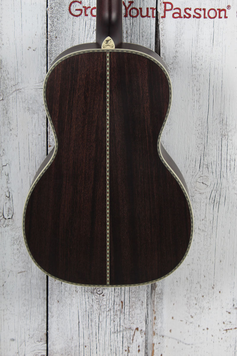 Washburn R310K Victorian Parlor Acoustic Guitar Natural Antique Matte w Gig Bag