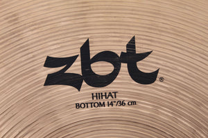 Zildjian ZBT 14 Inch Hi Hat Cymbal Pair 14" Hi-Hat Drum Cymbals ZBT14HP