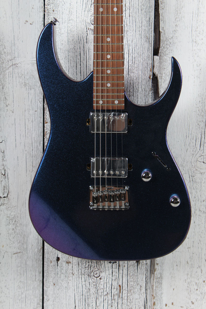 Ibanez RG Series GIO GRG121SP Electric Guitar Blue Metal Chameleon Finish
