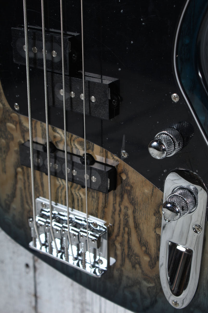 Ibanez Talman TMB400TA 4 String Electric Bass Guitar Cosmic Blue Starburst