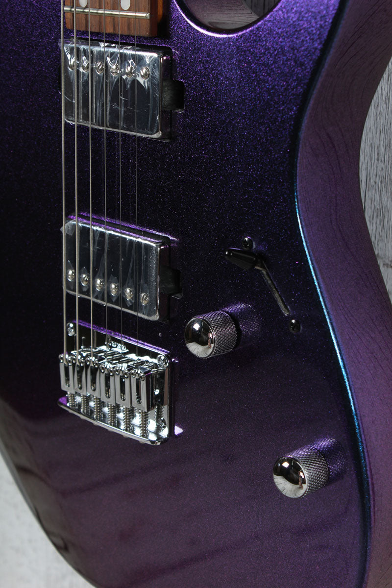 Ibanez RG Series GIO GRG121SP Electric Guitar Blue Metal Chameleon Finish