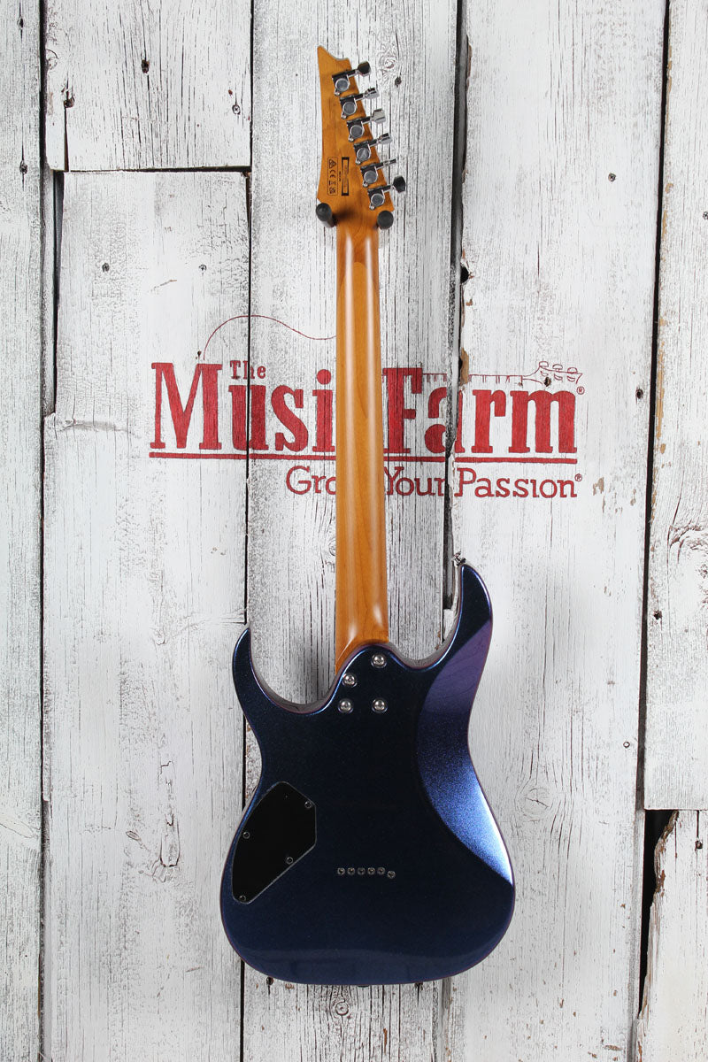 Ibanez RG Series GIO GRG121SP Electric Guitar Blue Metal Chameleon Finish