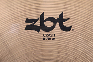 Zildjian ZBT Crash Cymbal 16" Crash Drum Cymbal ZBT16C