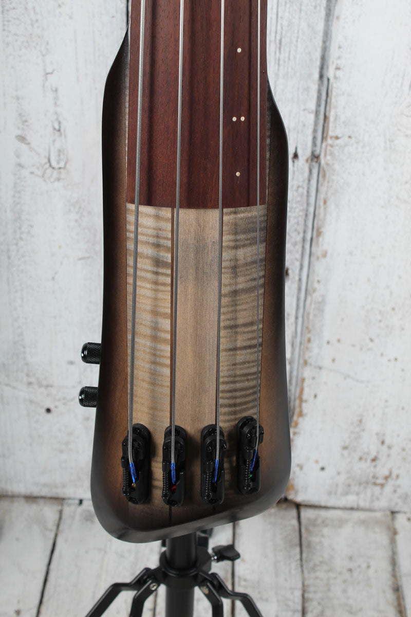 Ibanez UB804 Upright Bass 4 String Electric Bass Guitar with Gig Bag and Stand Main image