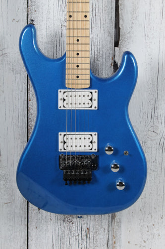 Kramer Pacer Classic Solid Body Electric Guitar Radio Blue Metallic Finish