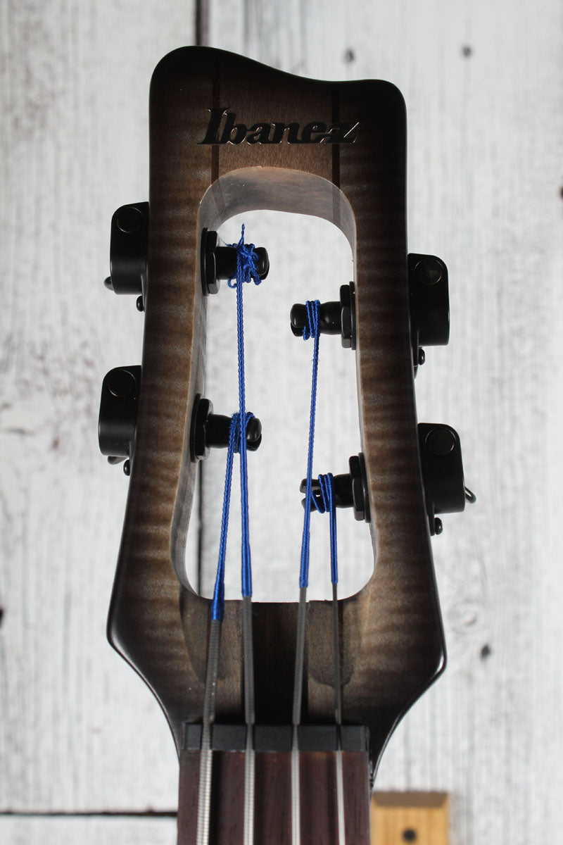 Ibanez UB804 Upright Bass 4 String Electric Bass Guitar with Gig Bag and Stand