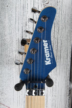 Load image into Gallery viewer, Kramer Pacer Classic Solid Body Electric Guitar Radio Blue Metallic Finish