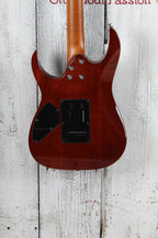 Ibanez RG Series GIO GRG220PA1 Electric Guitar Transparent Brown Black Burst