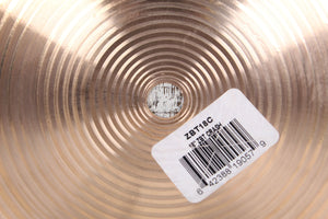 Zildjian ZBT 18 Inch Crash Cymbal 18" Crash Ride Drum Cymbal ZBT18C