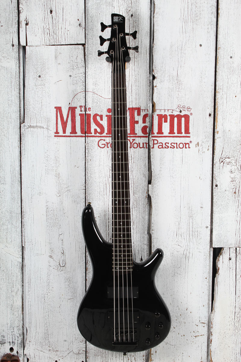 Ibanez 2000 SR405 Bass 5 String Electric Bass Guitar Black Finish Secondary image