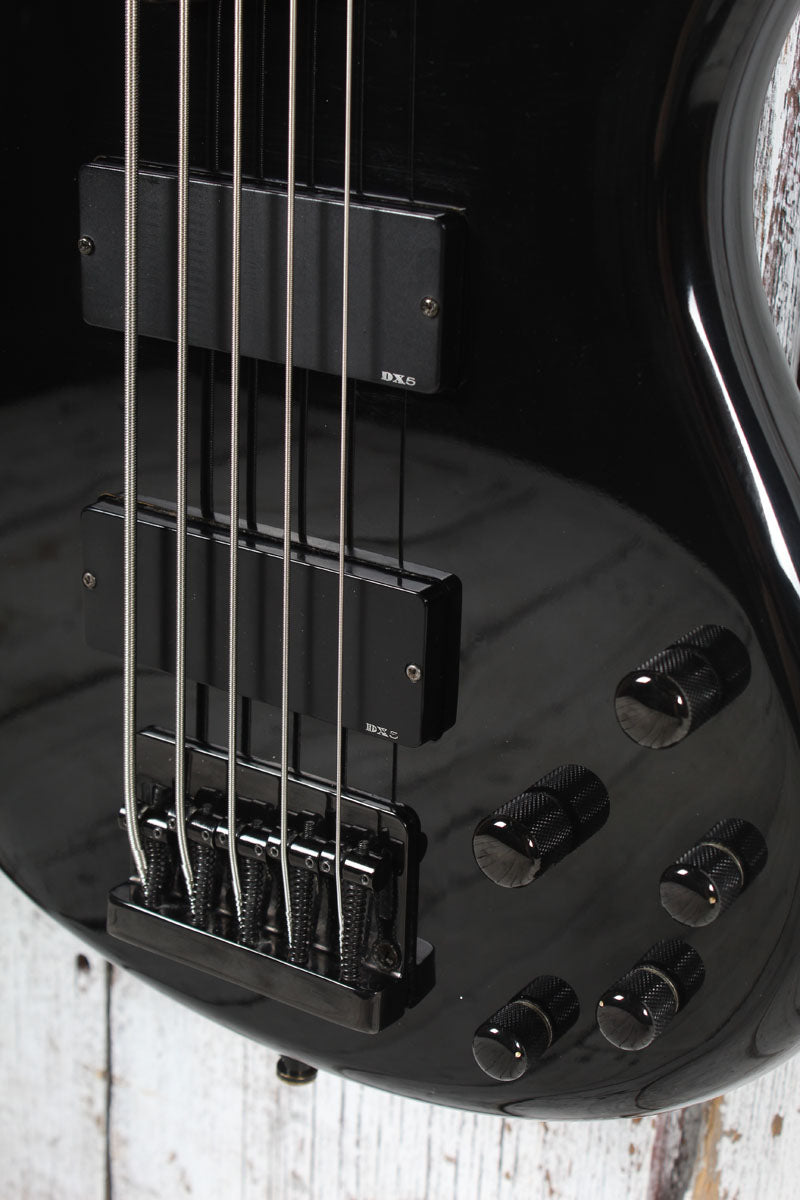 Ibanez 2000 SR405 Bass 5 String Electric Bass Guitar Black Finish