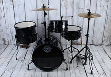 Load image into Gallery viewer, Ludwig by Questlove Pocket Kit Drum Kit All in One Drum Set Package Black Sparkle