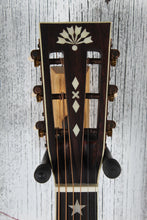 Load image into Gallery viewer, Washburn R310K Victorian Parlor Acoustic Guitar Natural Antique Matte w Gig Bag