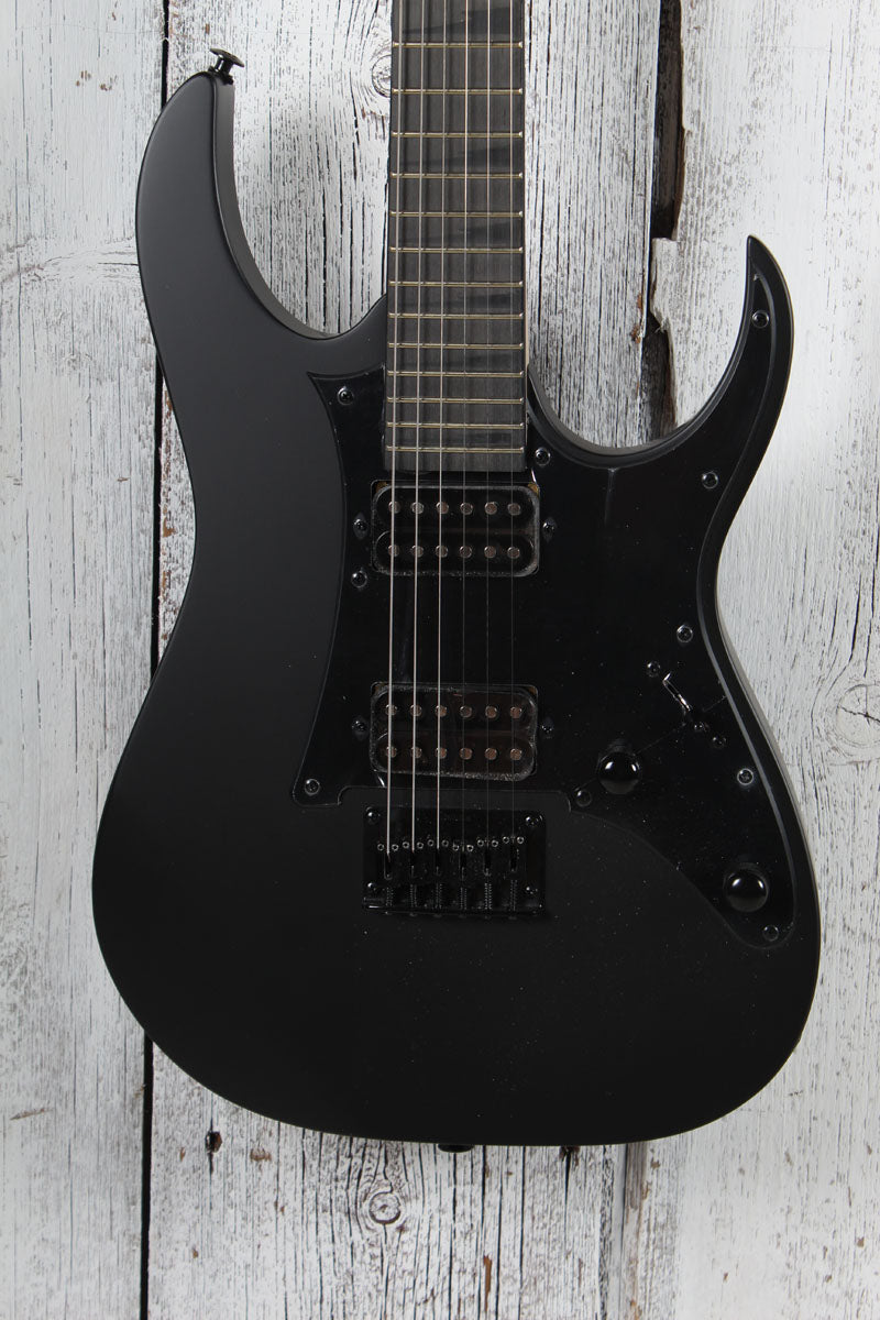 Ibanez GIO GRGR131EX Solid Body Electric Guitar Black Flat