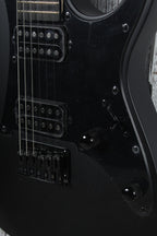 Ibanez GIO GRGR131EX Solid Body Electric Guitar Black Flat