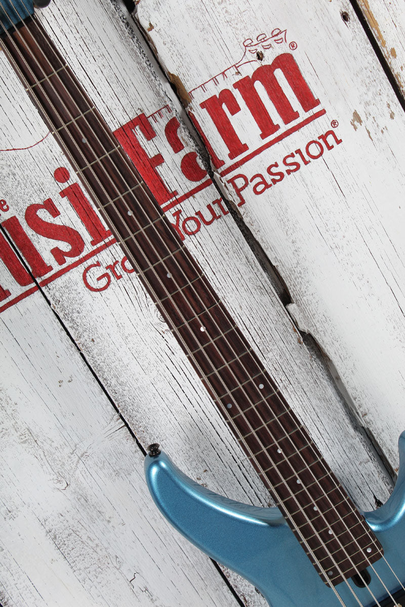 Yamaha TRBX305 5 String Electric Bass Guitar w EQ Active Circuitry Factory Blue