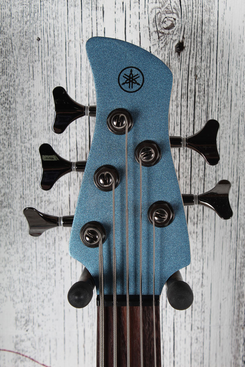 Yamaha TRBX305 5 String Electric Bass Guitar w EQ Active Circuitry Factory Blue