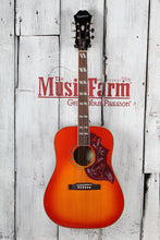 Load image into Gallery viewer, Epiphone Hummingbird Studio Acoustic Electric Guitar Faded Cherry Sunburst