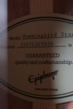 Load image into Gallery viewer, Epiphone Hummingbird Studio Acoustic Electric Guitar Faded Cherry Sunburst