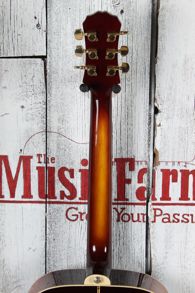 Epiphone EJ200/VS Super Jumbo Acoustic Electric Guitar Made in Korea w Gig Bag