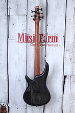 Load image into Gallery viewer, Ibanez SR605E 5 String Electric Bass Guitar Ash Body Black Stained Burst Finish