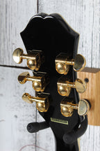 Epiphone J-200 EC Studio Jumbo Body Acoustic Electric Guitar Black Finish
