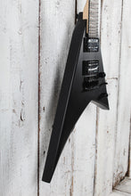 Load image into Gallery viewer, Jackson JS1X RR Minion Rhoads V Electric Guitar Satin Black