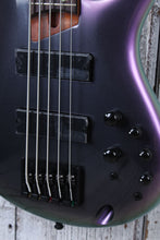 Load image into Gallery viewer, Ibanez SR505E Bass 5 String Electric Bass Guitar Black Aurora Burst Gloss