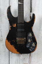 Jackson Pro Series Signature Phil Collen PC1-E Electric Guitar Worn Black w Case