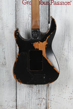 Jackson Pro Series Signature Phil Collen PC1-E Electric Guitar Worn Black w Case
