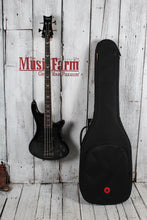 Load image into Gallery viewer, Schecter Stiletto Extreme-4 Electric Bass Guitar See-Thru Black with Gig Bag