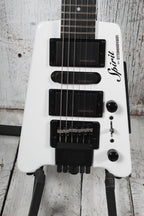 Steinberger Spirit GT-PRO Deluxe Electric Guitar Outfit White Finish with Gig Bag