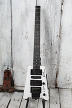 Steinberger Spirit GT-PRO Deluxe Electric Guitar Outfit White Finish with Gig Bag