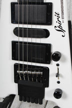 Steinberger Spirit GT-PRO Deluxe Electric Guitar Outfit White Finish with Gig Bag