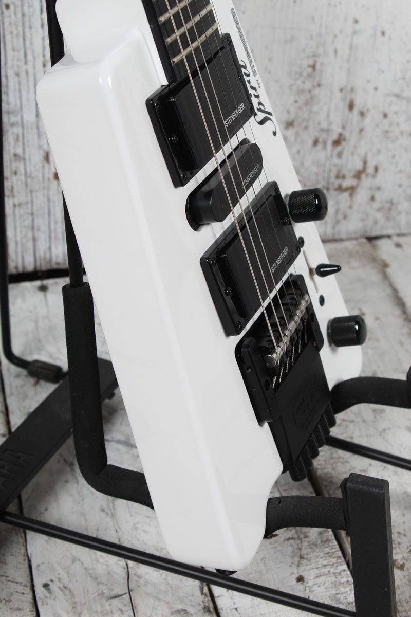 Steinberger Spirit GT-PRO Deluxe Electric Guitar Outfit White Finish with Gig Bag