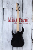 Cort X100 Double Cutaway Electric Guitar Open Pore Black Cherry Burst