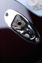 Load image into Gallery viewer, Oscar Schmidt OS-300 Double Cut Solid Body Electric Guitar Purple Sunburst