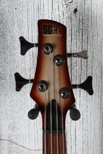 Load image into Gallery viewer, Ibanez SR300E 4 String Electric Bass Guitar Charred Champagne Burst with Gig Bag